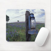 N.A., USA, Texas, Llano, Blue Lantern, Eichenbaum Mousepad (Mit Mouse)