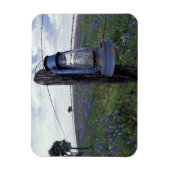 N.A., USA, Texas, Llano, Blue Lantern, Oak tree Magnet (Vertikal)