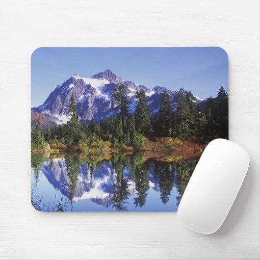 N.A., USA, Washington, Mt. Baker & Snoqualmie Mousepad (Mit Mouse)