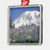 N.A., USA, Washington Mt. Rainier und Ornament Aus Metall (Links)