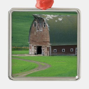 N.A., USA, Washington, Whitman County. Alt Silbernes Ornament