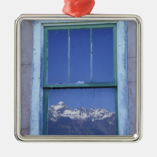 N.A., USA, Wyoming, Grand-Teton-Nationalpark, 2 Silbernes Ornament