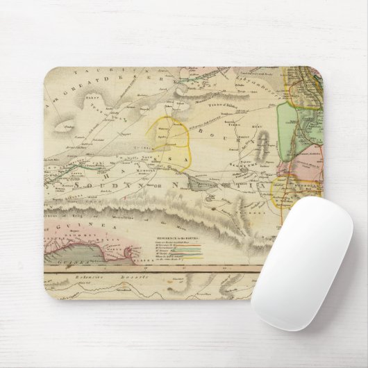 N Afrika, S Afrika Mousepad (Mit Mouse)