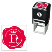 N - Anfangsbuchstabe des Siegels der antiken Wax G Permastempel (Beispiel)