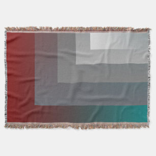 N - aquamarine graue Bordeaux Decke