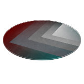 N - aquamarine graue Bordeaux Schneidebrett (Ecke)