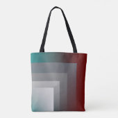 N - aquamarine graue Bordeaux Tasche (Rückseite)