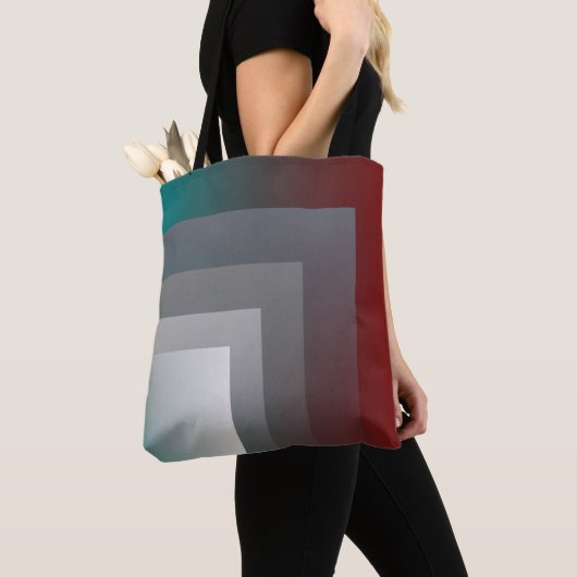 N - aquamarine graue Bordeaux Tasche (Von Nahem)