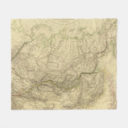 N Asien Fleecedecke (Vorderseite (Horizontal))