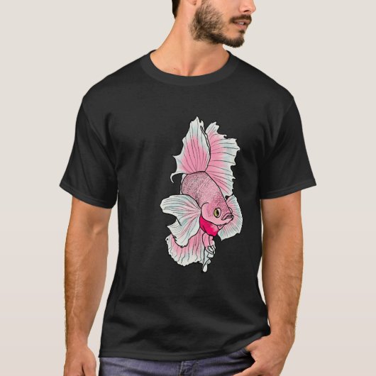 N’ Blue Betta Fish T-Shirt (Vorderseite)