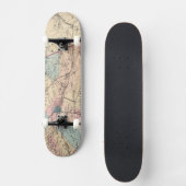 N Burlington County, NJ Skateboard (Vorderseite)