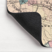 N Burlington Landkreis, NJ Mousepad (Ecke)