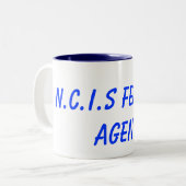 N.C.I.S bundesstaatlicher Agent Zweifarbige Tasse (Vorderseite Links)