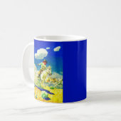 N. C. Wyeth Cowboy Kaffeetasse (Vorderseite Links)