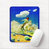 N. C. Wyeth Cowboy Mousepad (Mit Mouse)