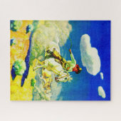 N. C. Wyeth Cowboy Puzzle (Horizontal)