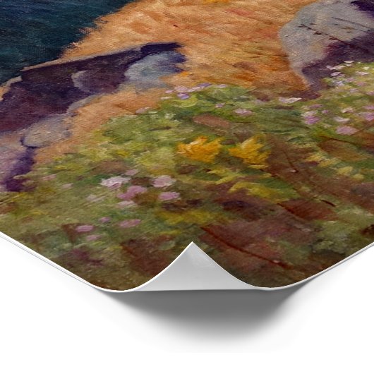 N.C. Wyeth Georges Islands, Penobscot Bay, Maine Poster (Ecke)