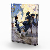 N. C. Wyeth Long John Silver und sein Papagester Fotoblock (Rechts)