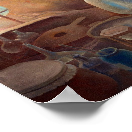 N.C. Wyeth The Alchemist Poster (Ecke)