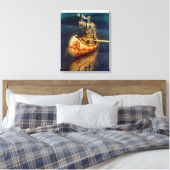 N C Wyeth Western Malerei "The Moose Call" Leinwanddruck (Insitu (Schlafzimmer))