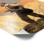 N C Wyeth Western Malerei "The Prospector" Fotodruck (Ecke)