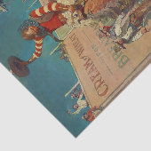 N C. Wyeth Western Malerei "The Rodeo" Seidenpapier (Ausschnitt)