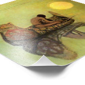 N C Wyeth Western Malerei "The Silent Fisherman" Fotodruck (Ecke)