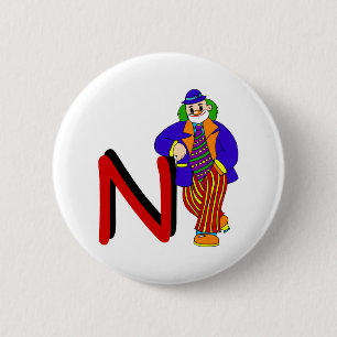 N-Clown Button