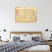 N Dakota Leinwanddruck (Insitu (Schlafzimmer))