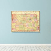 N Dakota Leinwanddruck (Insitu (Holzboden))