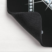 "N" Diamond Bling Mousepad (Ecke)