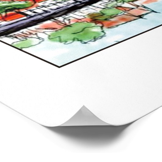 N.E. Corner Poster (Ecke)