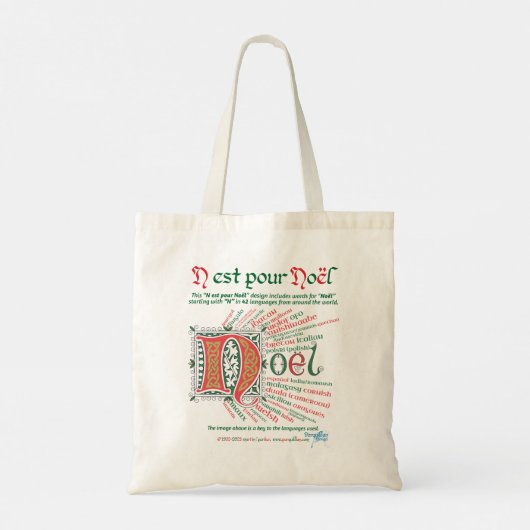 N est pour Noël Tasche (Rückseite)