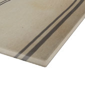 N für Nasturiums Blumen-Alphabet-Monogramm Schneidebrett (Ecke)