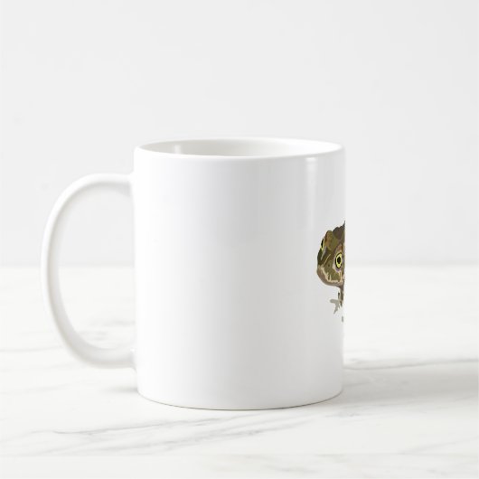 N für Natterjack Toad Kaffeetasse (Links)