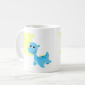 N für Nessie Kaffeetasse (Vorderseite Links)