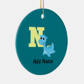 N für Nessie Keramik Ornament (Rechts)