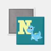 N für Nessie Magnet (Vorderseite/Rückseite)