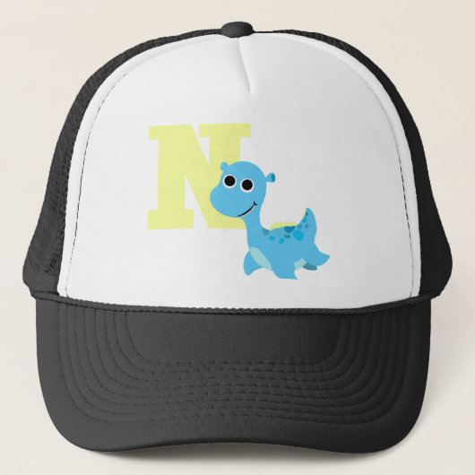 N für Nessie Truckerkappe (Vorderseite)