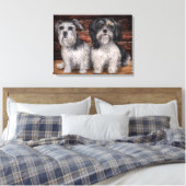 n H Leinwanddruck (Insitu (Schlafzimmer))