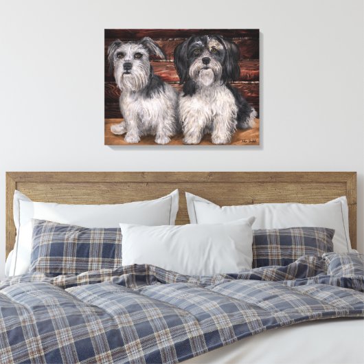 n H Leinwanddruck (Insitu (Schlafzimmer))