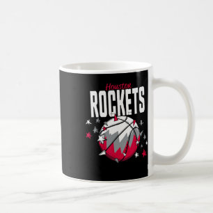 N Houston Rockets Sketll Doodle Stars Kaffeetasse