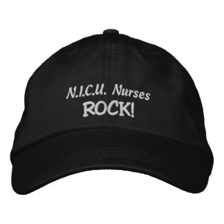 N.I.C.U. Nurses Rock! Bestickte Baseballkappe