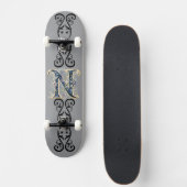 N.initialen Skateboard (Vorne)