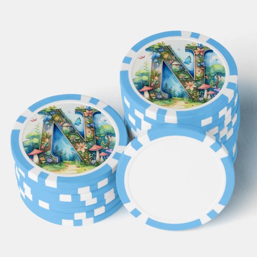 N.initials Poker Chips (Stapel)