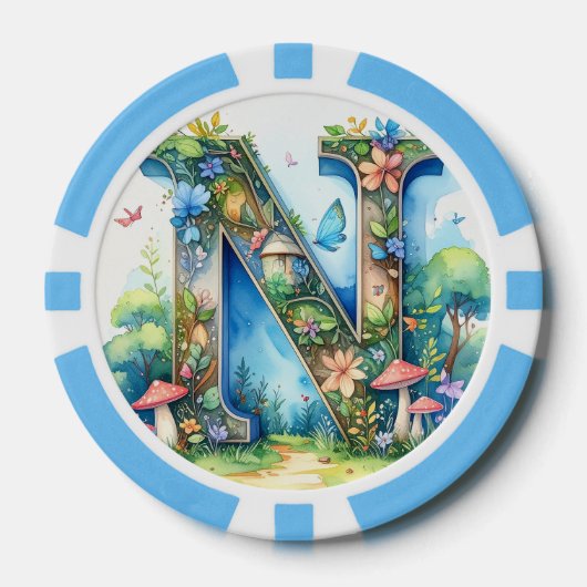 N.initials Poker Chips (Vorderseite)