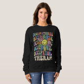 n inspirier des Monats, Pädiatrische Berufstherapi Sweatshirt (Vorne ganz)