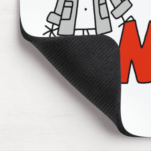 N ist für Krankenschwester Mousepad (Ecke)