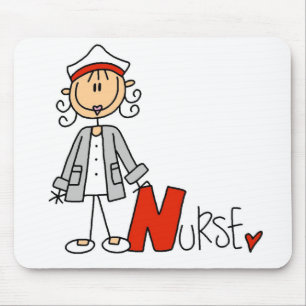 N ist für Krankenschwester Mousepad