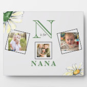 N ist für Nana 3 Foto Collage Plaque Fotoplatte (Vorderseite)